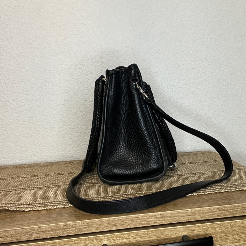 ✨ Classic Vintage Brighton Leather Handbag ✨ - Picture 5 of 12